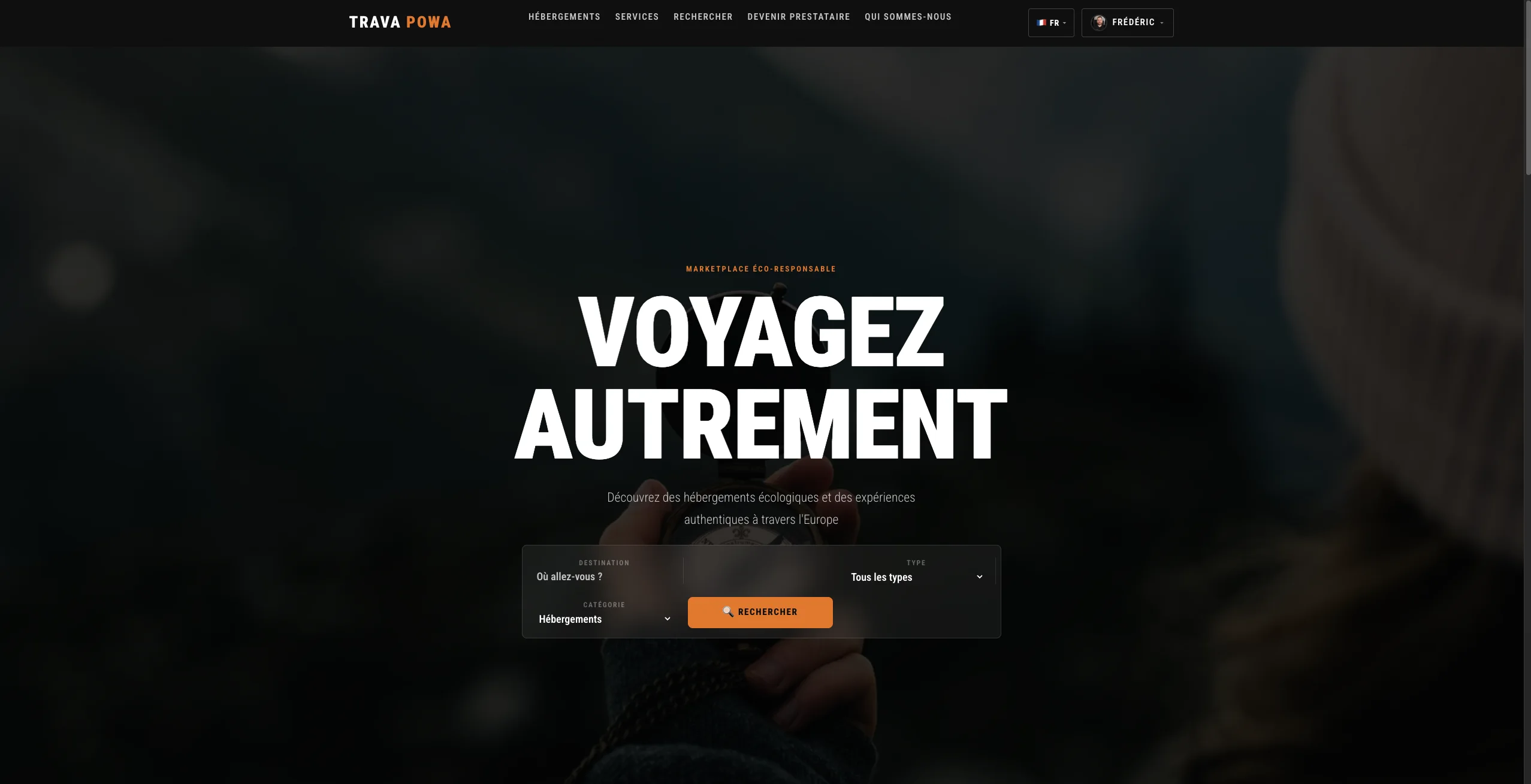 Travapowa reprise Website